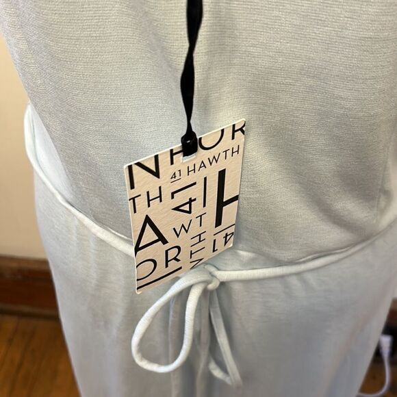 COPY - 41 Hawthorn robin egg blue sleeveless tie back casual dress Size L New - Picture 8 of 10